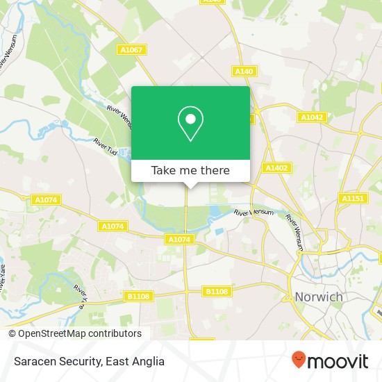 Saracen Security map