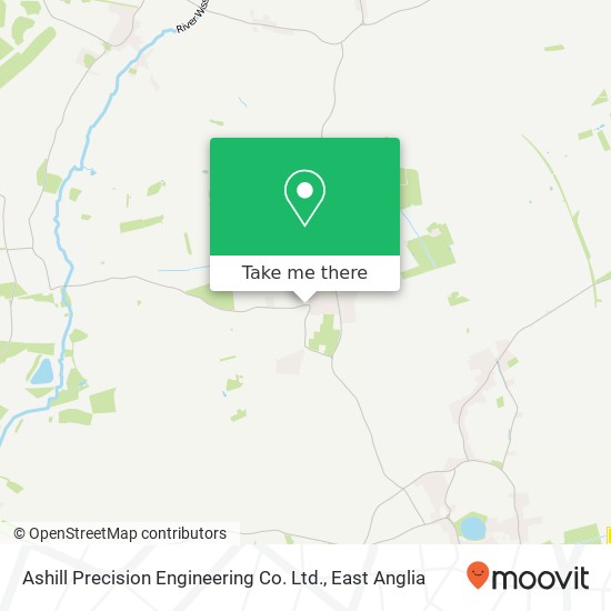 Ashill Precision Engineering Co. Ltd. map