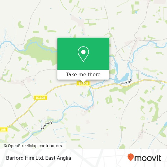 Barford Hire Ltd map