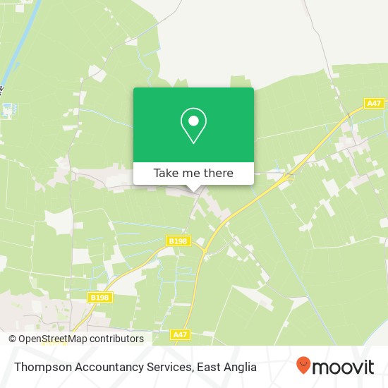 Thompson Accountancy Services map