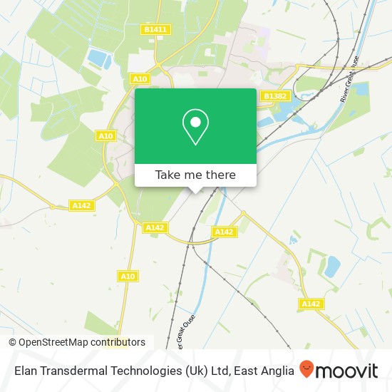 Elan Transdermal Technologies (Uk) Ltd map