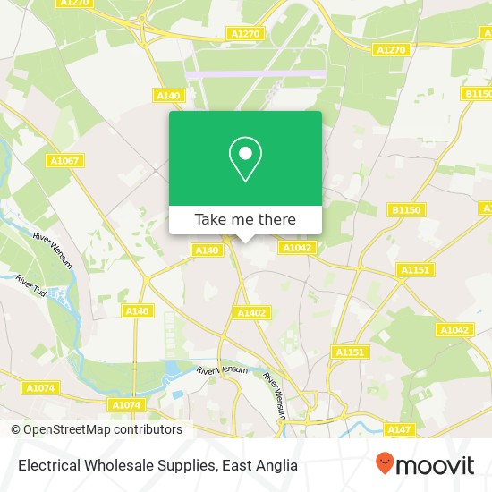 Electrical Wholesale Supplies map