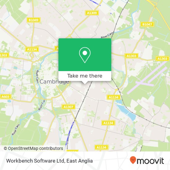Workbench Software Ltd map
