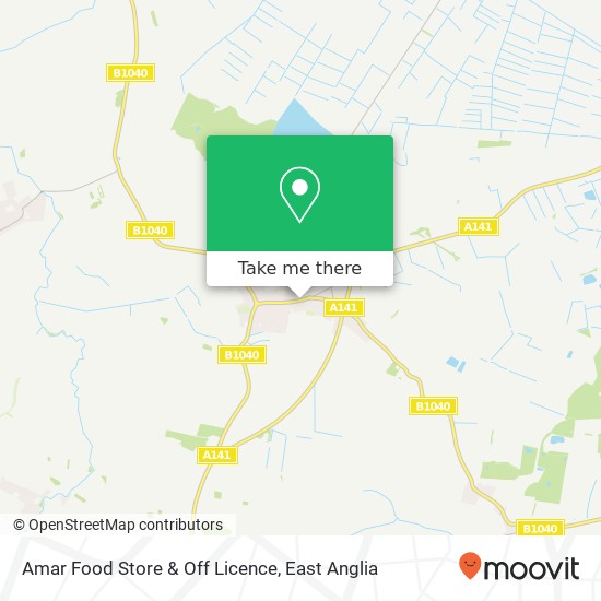 Amar Food Store & Off Licence map