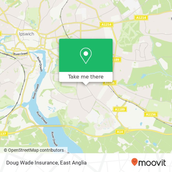 Doug Wade Insurance map