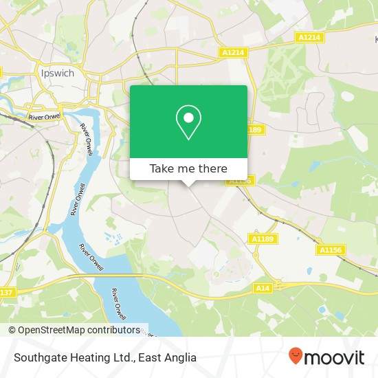 Southgate Heating Ltd. map