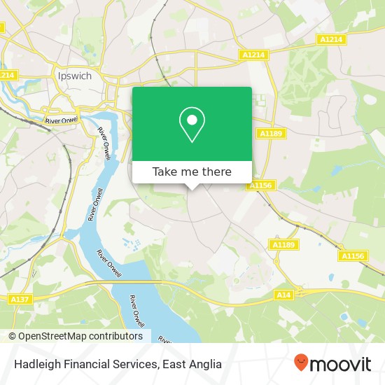 Hadleigh Financial Services map