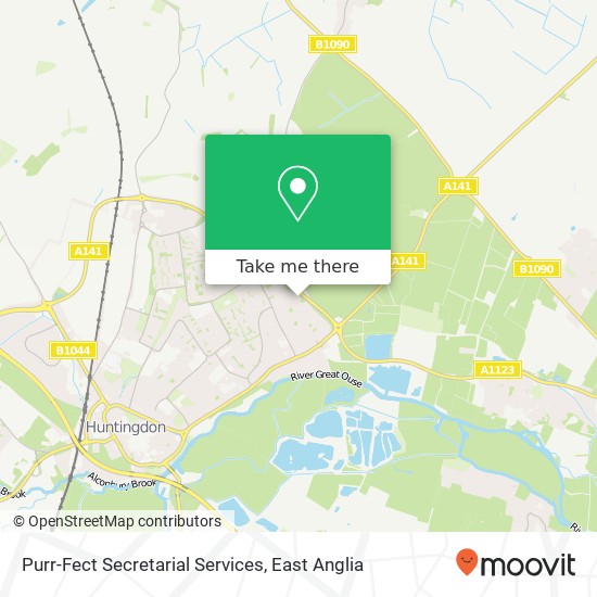 Purr-Fect Secretarial Services map