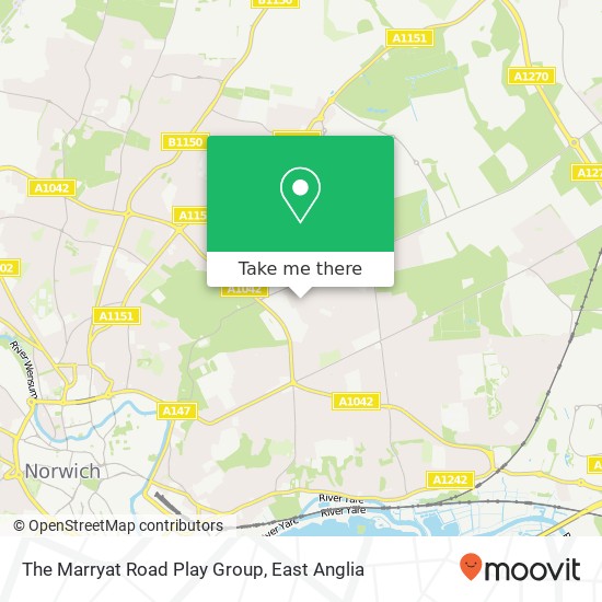 The Marryat Road Play Group map