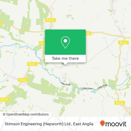 Stimson Engineering (Hepworth) Ltd. map