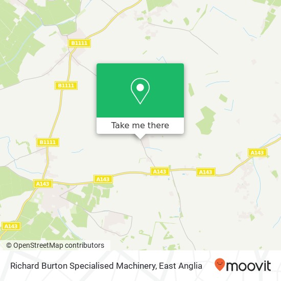 Richard Burton Specialised Machinery map