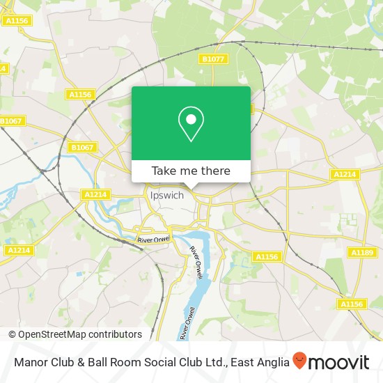 Manor Club & Ball Room Social Club Ltd. map