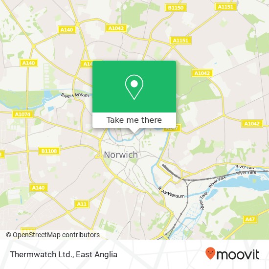 Thermwatch Ltd. map