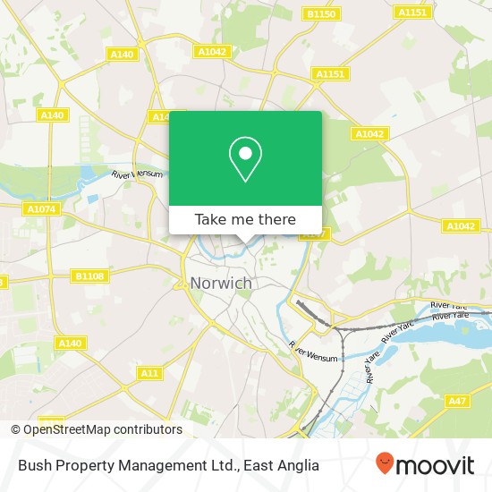 Bush Property Management Ltd. map