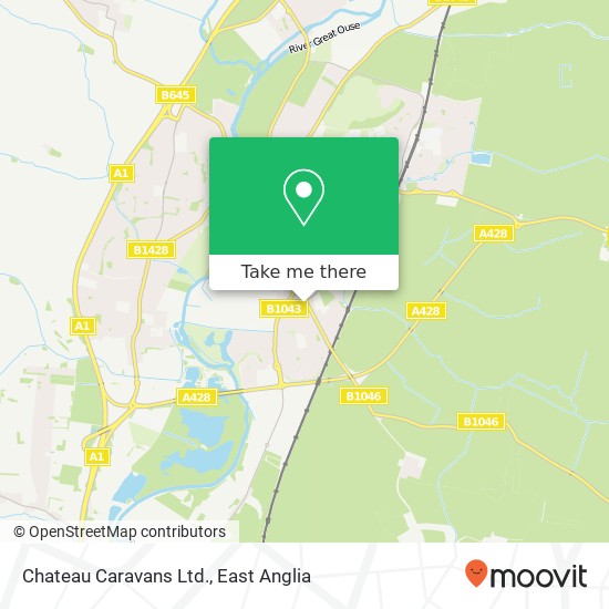 Chateau Caravans Ltd. map