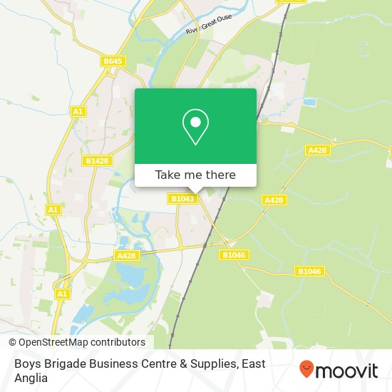 Boys Brigade Business Centre & Supplies map