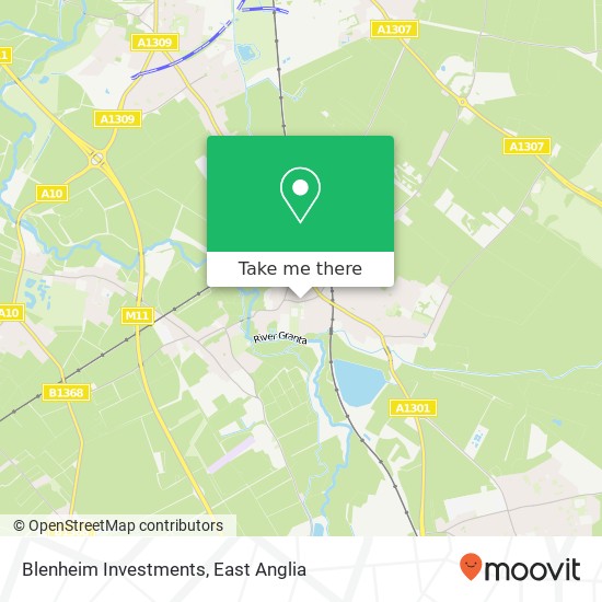 Blenheim Investments map