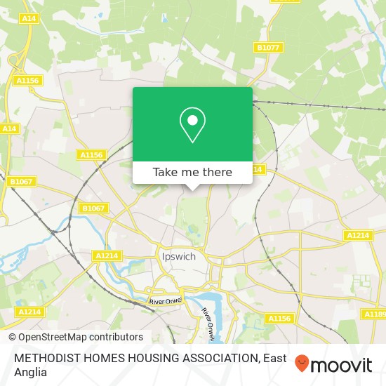 METHODIST HOMES HOUSING ASSOCIATION map