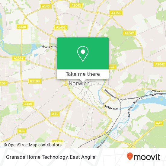 Granada Home Technology map