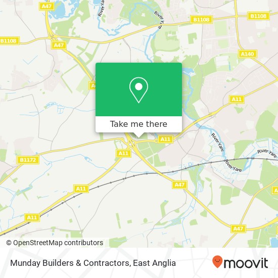 Munday Builders & Contractors map