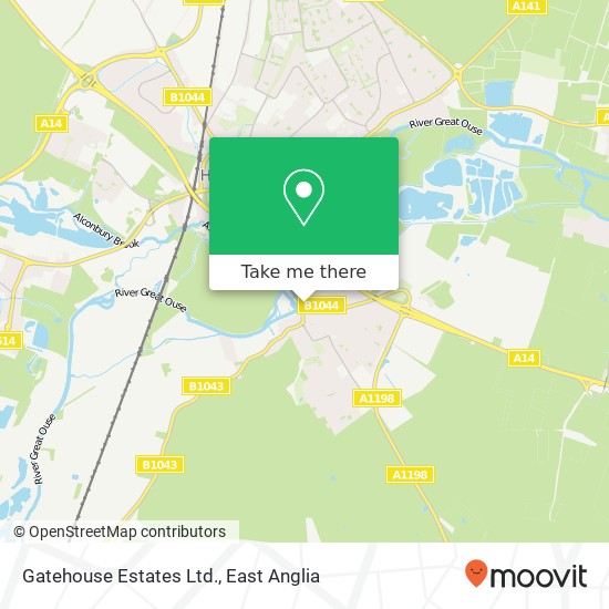 Gatehouse Estates Ltd. map