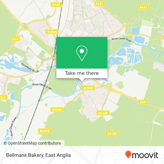 Bellmans Bakery map