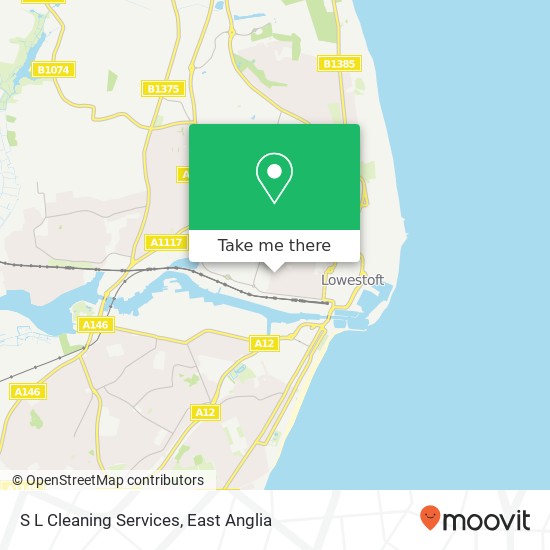 S L Cleaning Services map