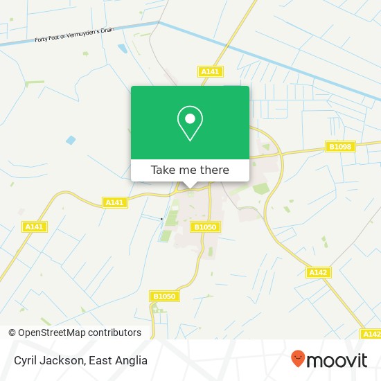 Cyril Jackson map