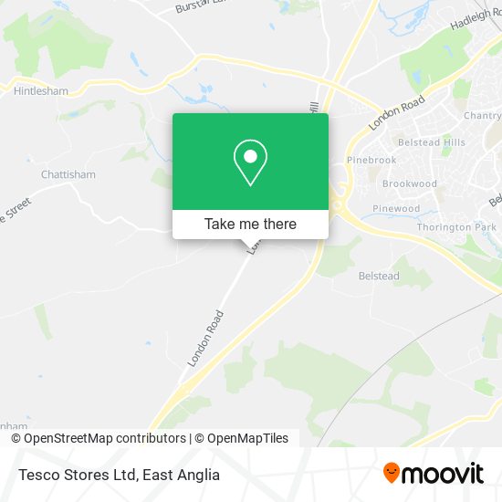 Tesco Stores Ltd map