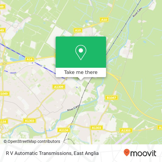 R V Automatic Transmissions map