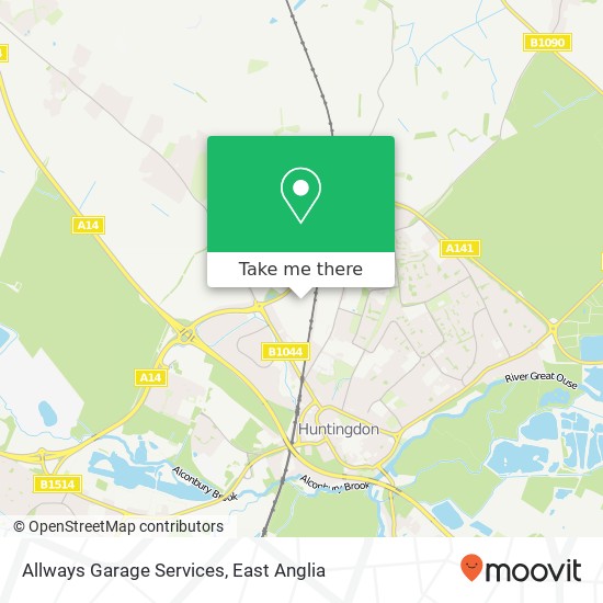 Allways Garage Services map