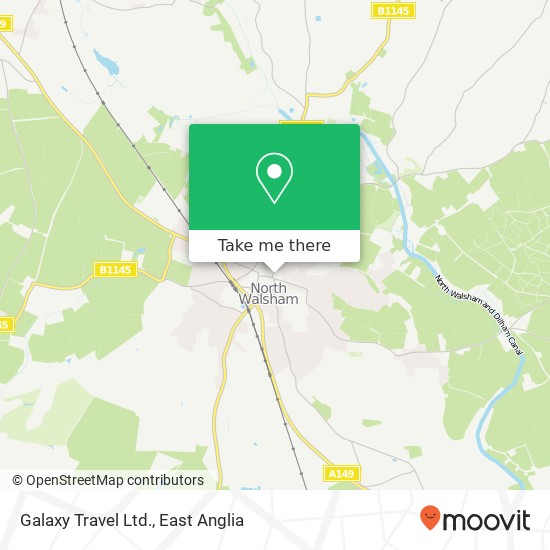 Galaxy Travel Ltd. map