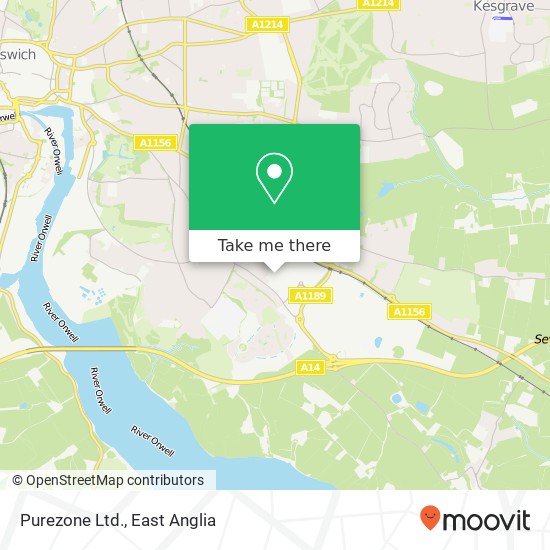 Purezone Ltd. map