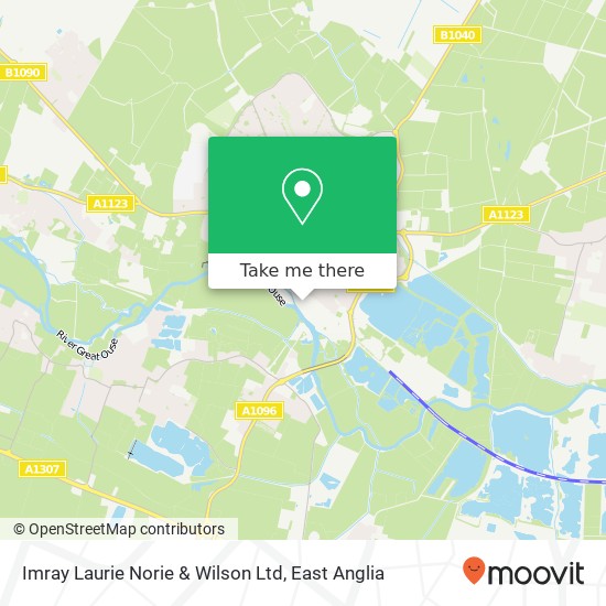 Imray Laurie Norie & Wilson Ltd map