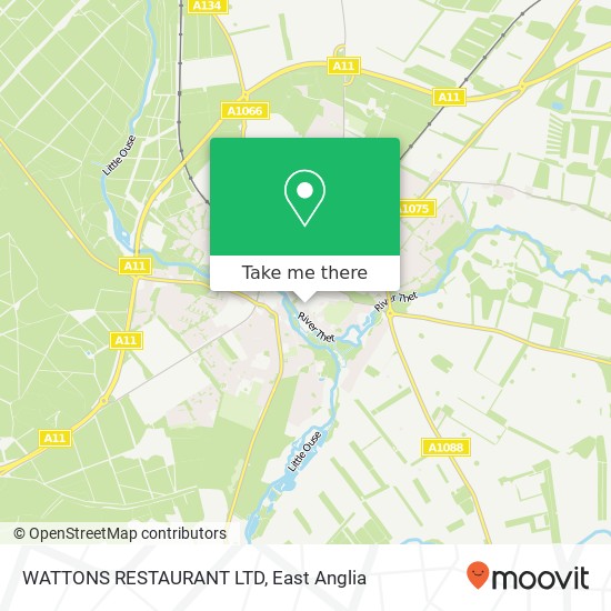 WATTONS RESTAURANT LTD map