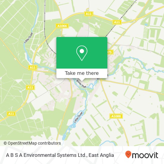 A B S A Environmental Systems Ltd. map
