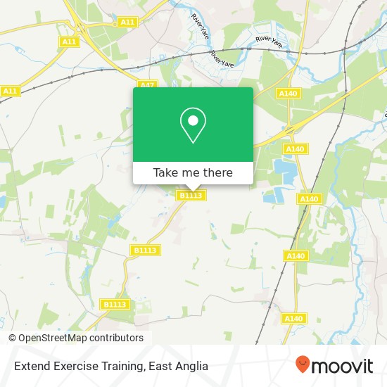 Extend Exercise Training map
