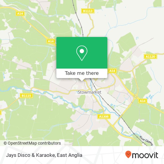 Jays Disco & Karaoke map