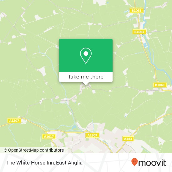 The White Horse Inn map