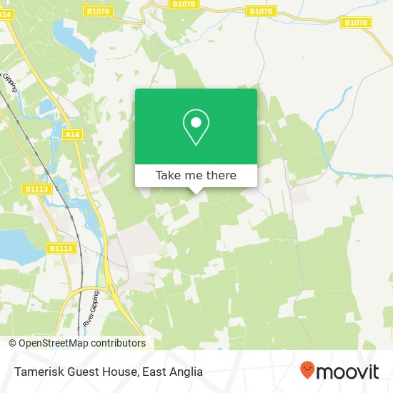 Tamerisk Guest House map