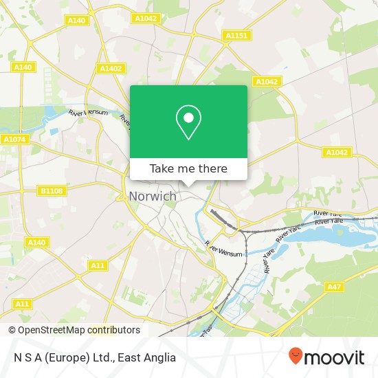N S A (Europe) Ltd. map