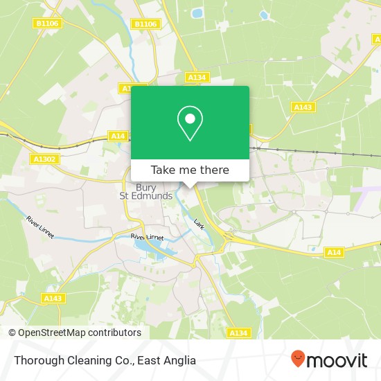 Thorough Cleaning Co. map