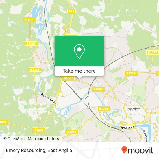 Emery Resourcing map