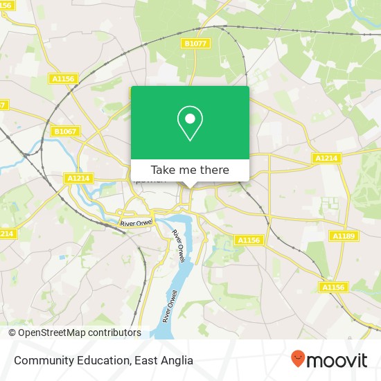 Community Education map