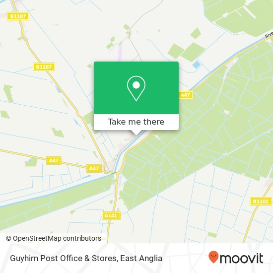 Guyhirn Post Office & Stores map