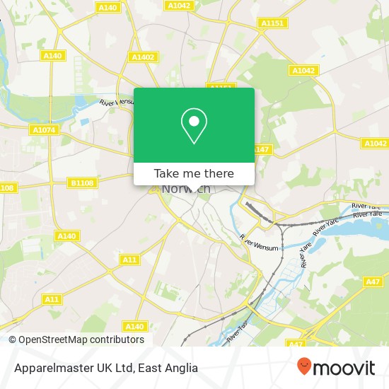 Apparelmaster UK Ltd map