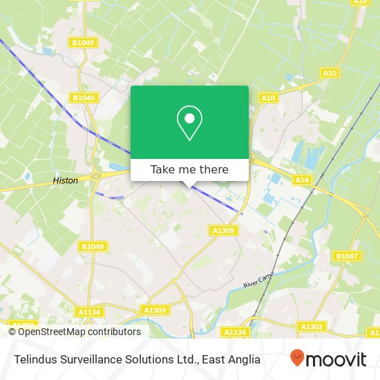 Telindus Surveillance Solutions Ltd. map