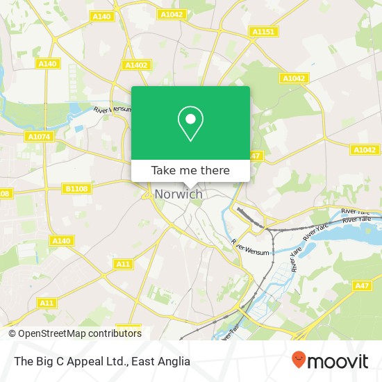 The Big C Appeal Ltd. map