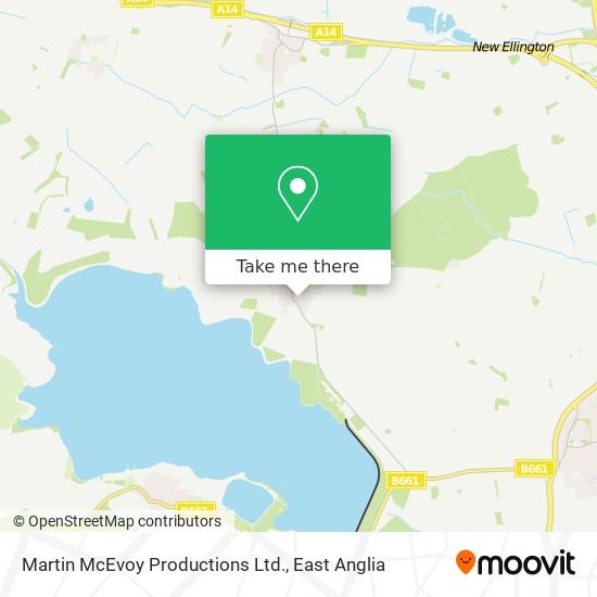 Martin McEvoy Productions Ltd. map