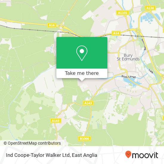 Ind Coope-Taylor Walker Ltd map